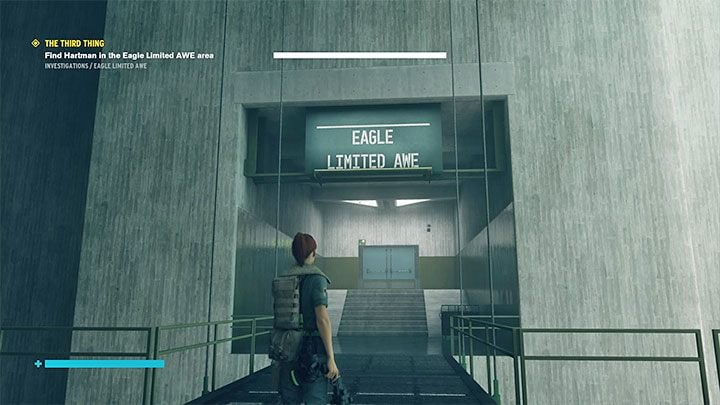 In order to complete the The Third Thing quest, you must visit two different locations and, as mentioned above, you can explore them in any order - Control AWE: The Third Thing - Eagle Limited walkthrough - Walkthrough - Control Guide