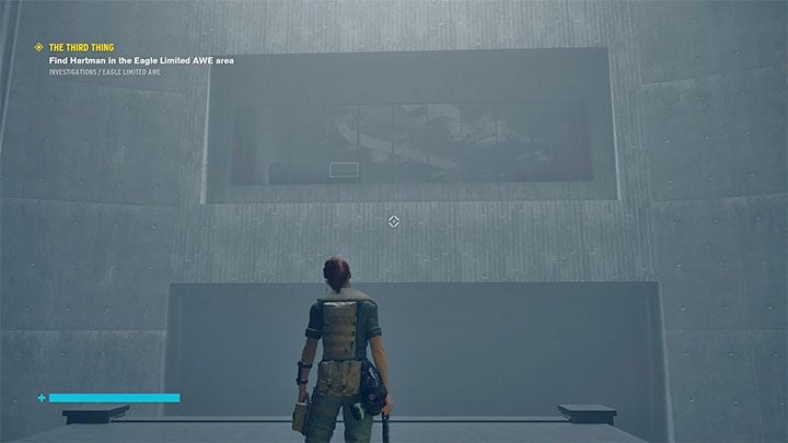 Before you leave, consider using a nearby terminal to summon a friendly ranger - Control AWE: The Third Thing - Eagle Limited walkthrough - Walkthrough - Control Guide