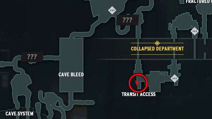 You need to look around near the Transit Access location shown in the pictures - its behind the corridor with elevators - Control The Foundation: Hidden places - secrets - Secrets - Control Guide