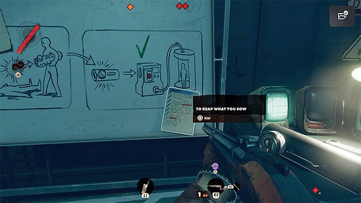 As soon as you get to the lab, you will discover that there is a large number of Wenjie instead of a single opponent - Deathloop: Ubiquity - walkthrough - Arsenal Leads - Deathloop Guide