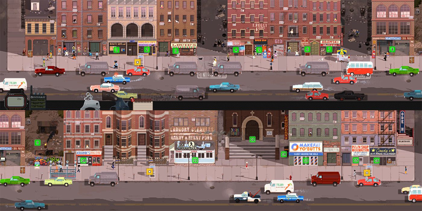Map for Beat Cop