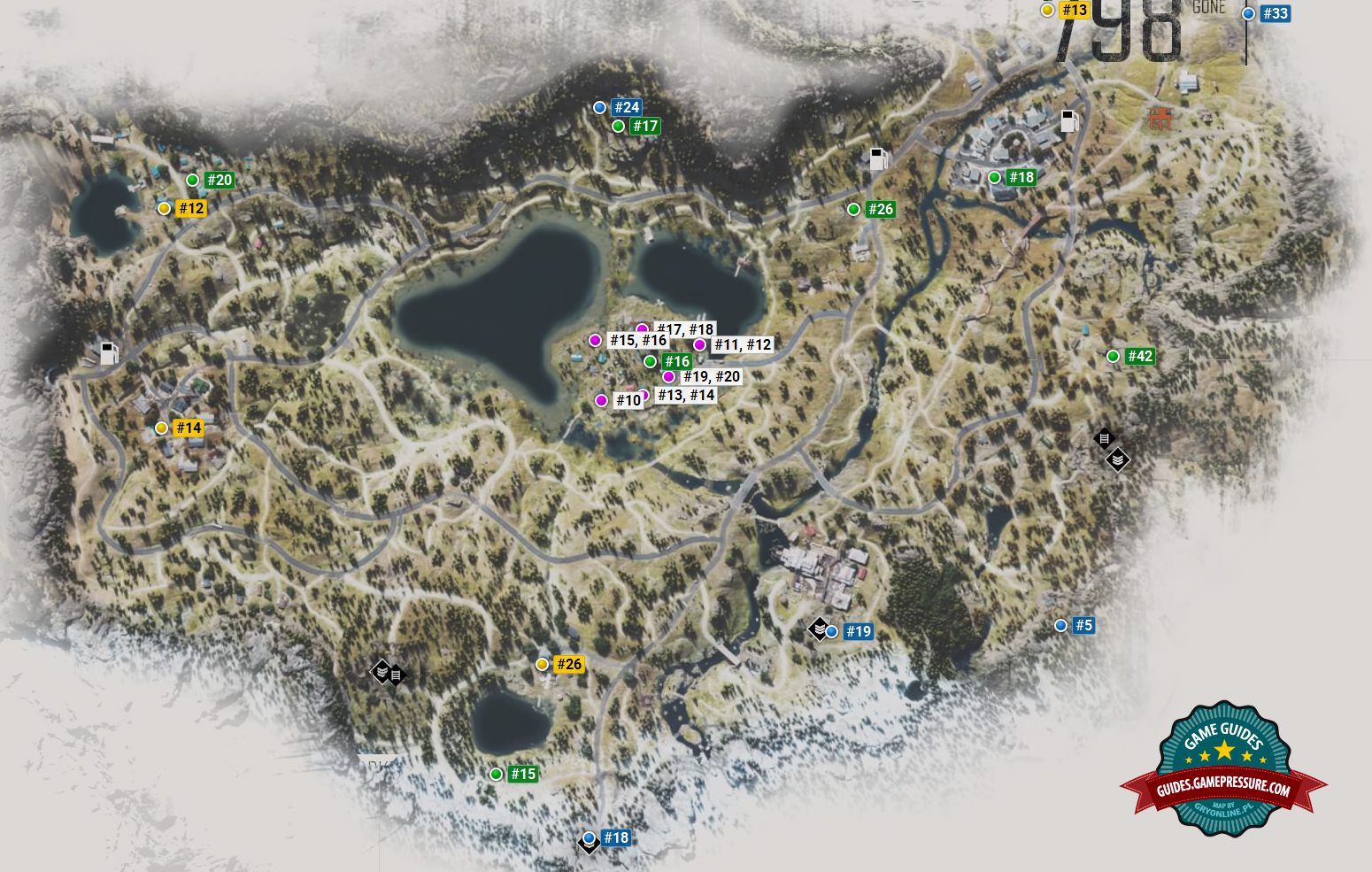 Days Gone - Lost Lake - Collectibles
