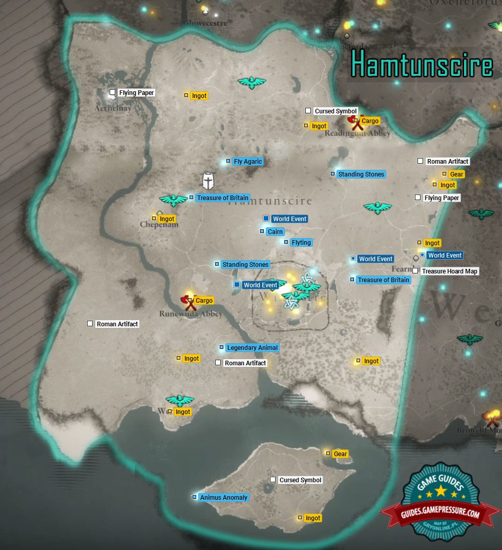 Assassin's Creed Valhalla - M10 Hamtunscire - Secrets