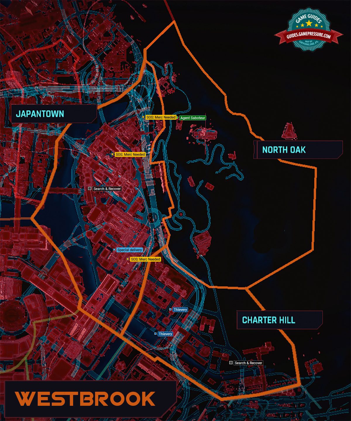 Cyberpunk 2077 - Westbrook - Gigs