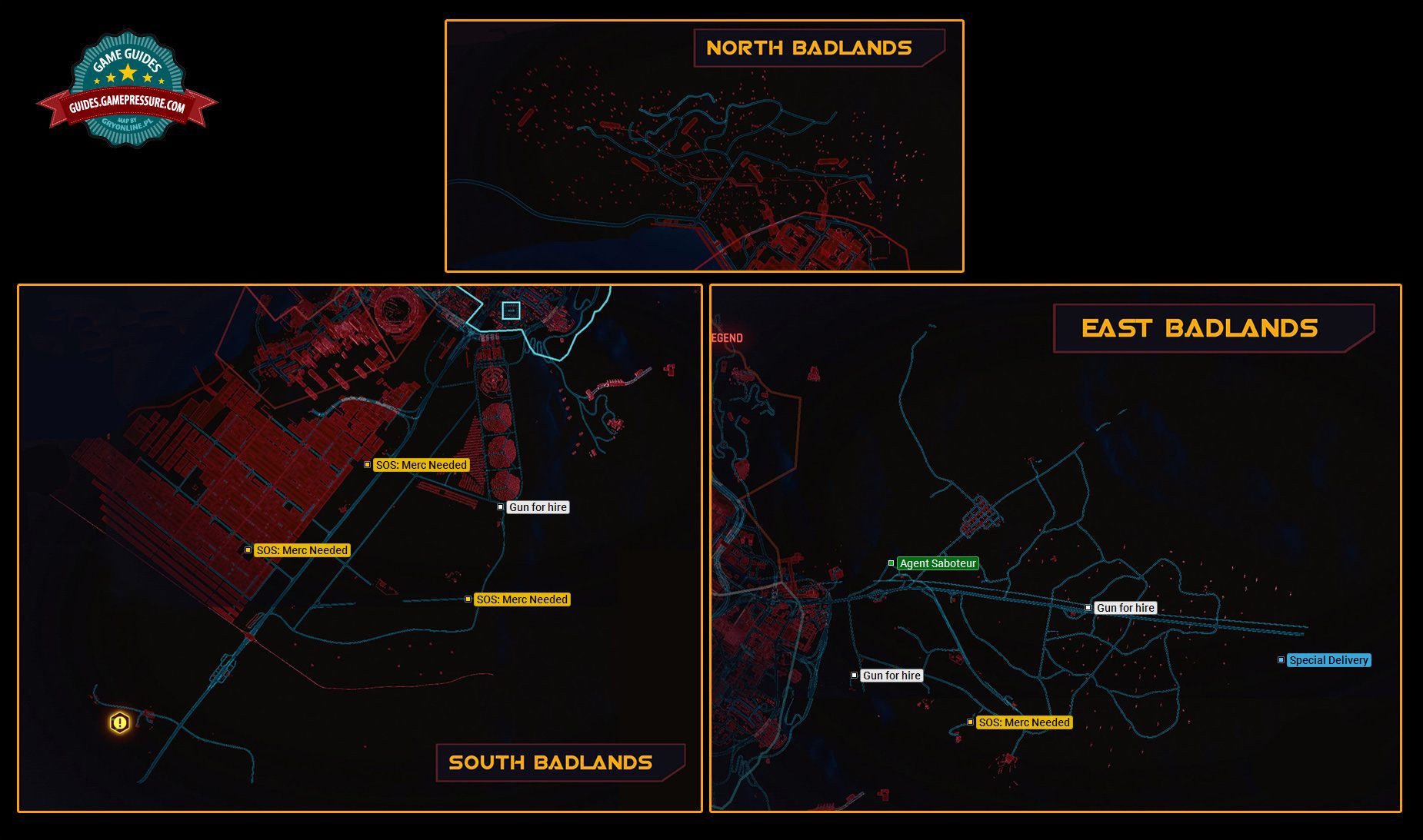 Cyberpunk 2077 - Badlands - Gigs